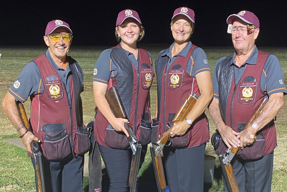 Toogoolawah quartet Col Gurski, Jorja Pointon, Louise Wilson and John Gemmill took part in the clay target state titles over the May long week-end.