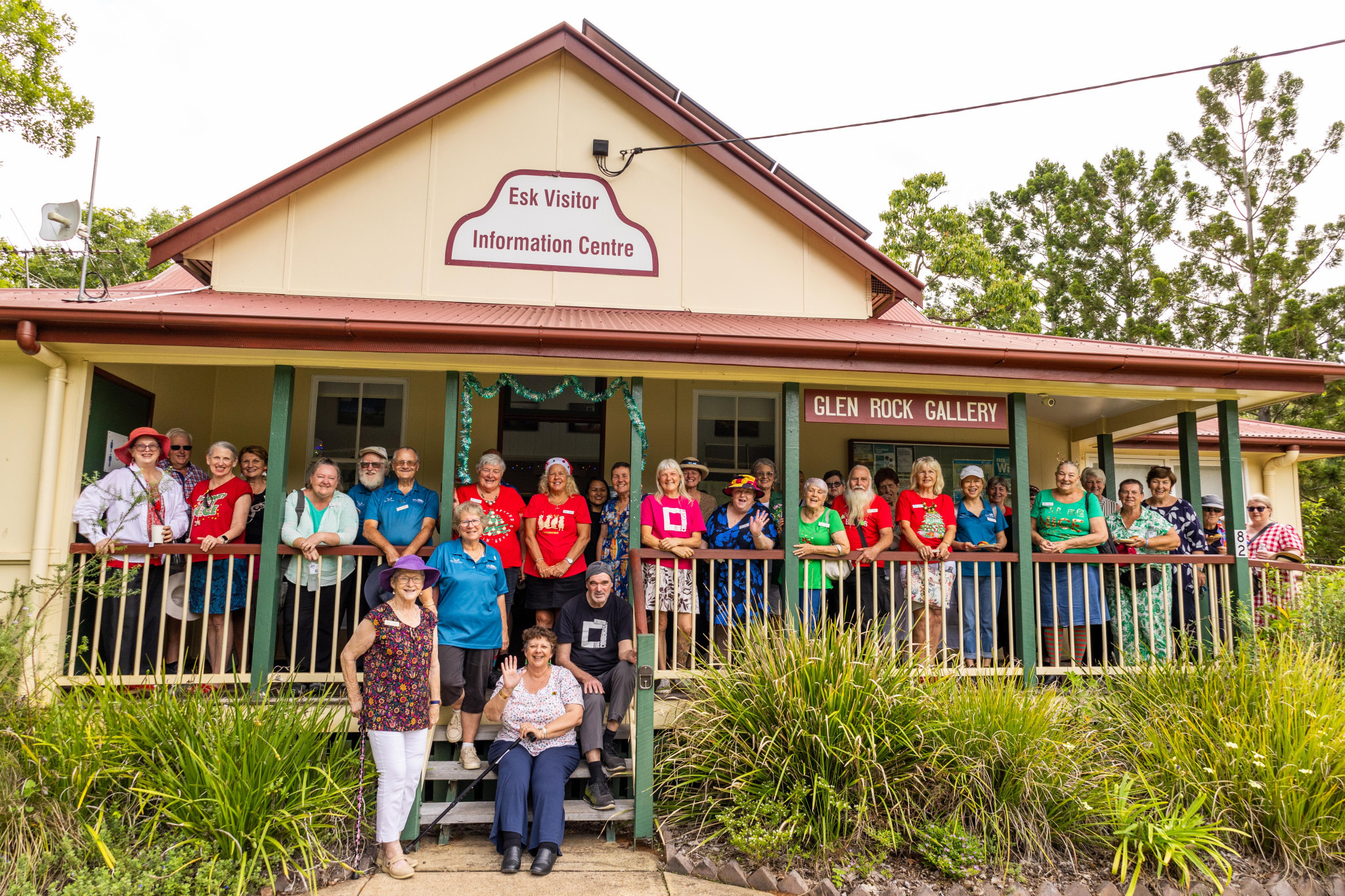 30 Somerset tourism volunteers.