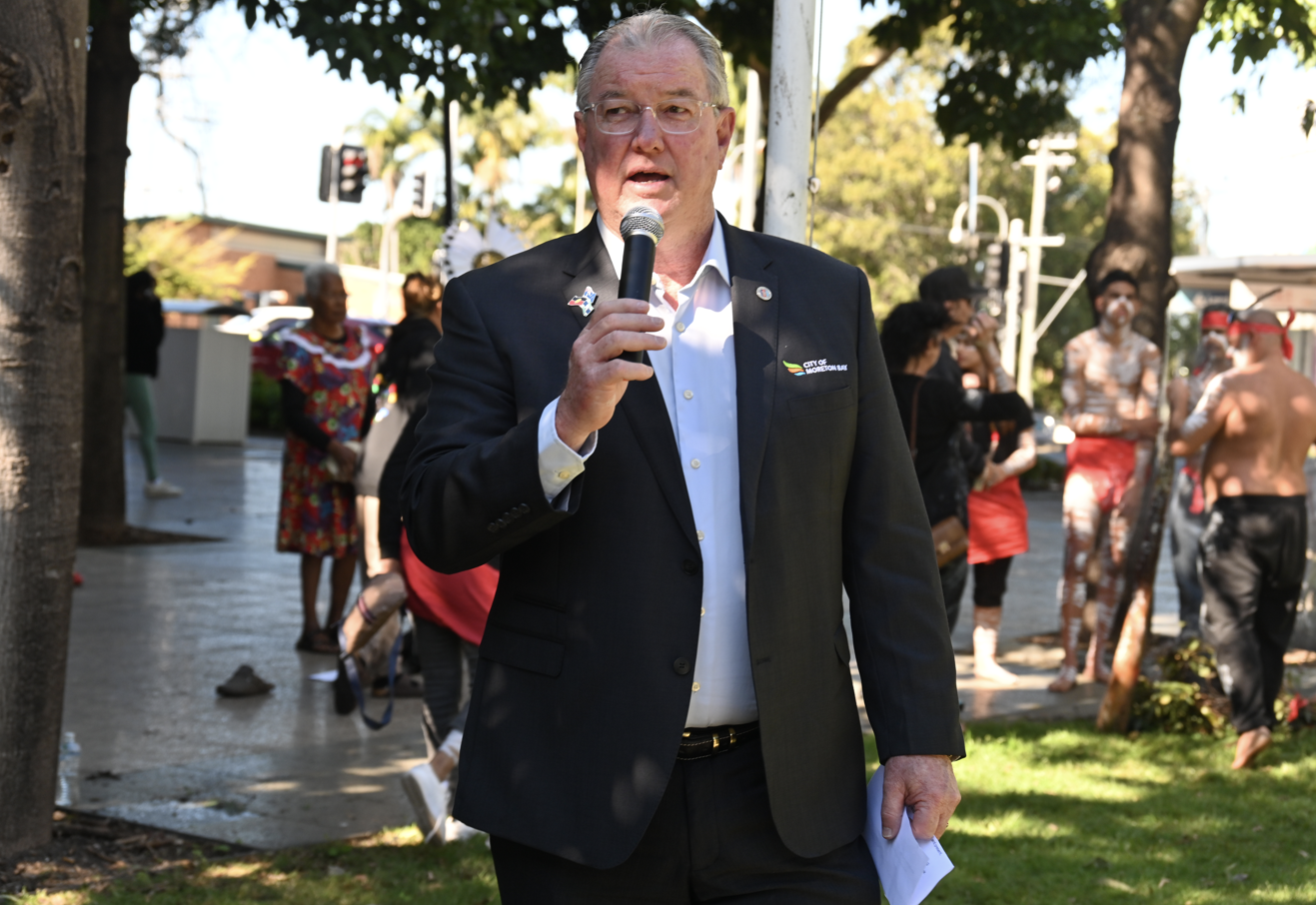Mayor Peter Flannery.