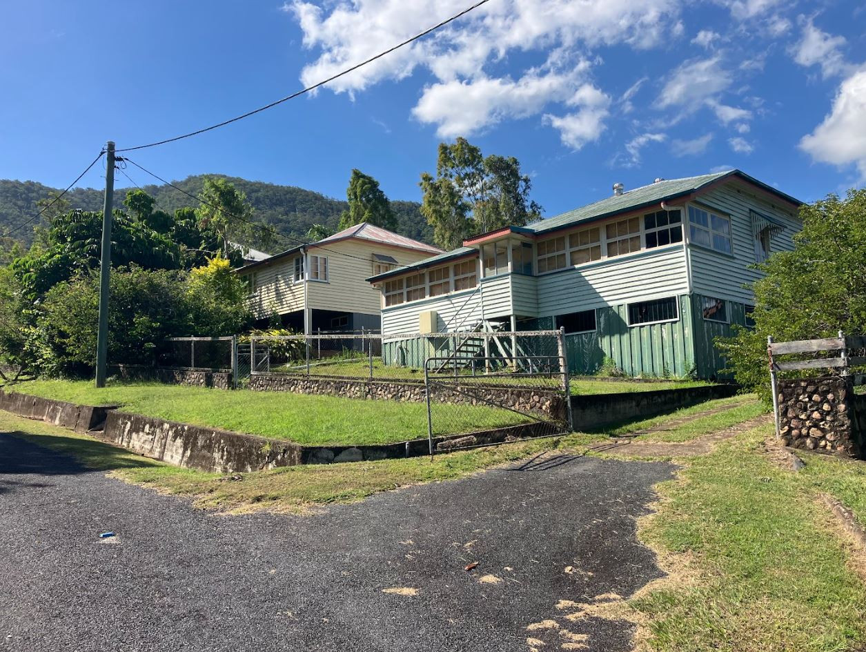 One of the empty homes owned by SeqWater.